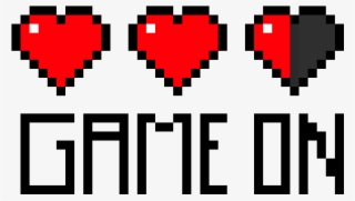Game On - Video Game Life Hearts #8455575