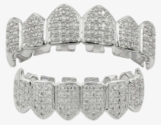 Iced Out Diamond Grillz Set - Much Grills Cost In South Africa Platinum Plus Diamond #8455642