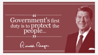 "government's First Duty Is To Protect The People" - Businessperson #8456267