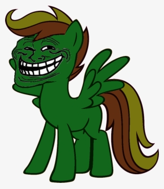 Goldenfly Troll Face By Theirishbronyx-d4u27wh Zps2deao1ep - Troll Face Pony #8456340