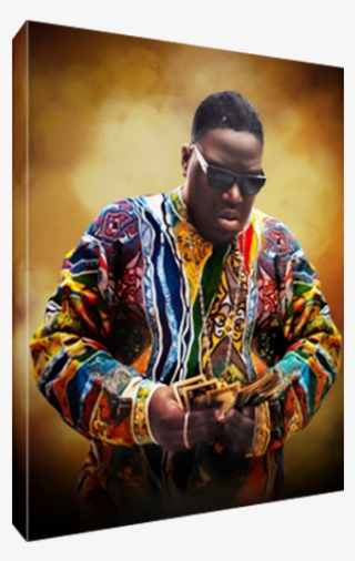 Details About Notorious Big Biggie Smalls Hustling - Biggie Smalls Counting Money Poster #8456805