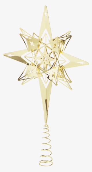 Christmas Tree Star - Karen Blixen Topstjerne Guld #8456935