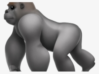 The Face Palm And 'harambe' Emojis Will Be Seen On - Gorilla Emoji Apple #8457258