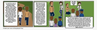 English Storyboard 3 3 - Cartoon #8457619