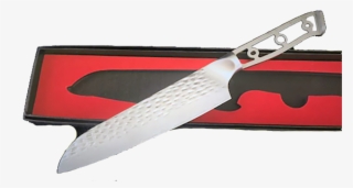 Sanuku Vg10 Santoku San Mai Damascus Chef Knife Blank - Utility Knife #8458827