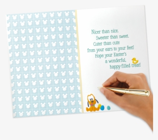 Disney Mickey Mouse First Easter Card For Baby - Paper #8459500