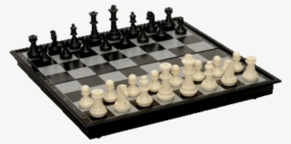 Magnetic Chess Set - Chess Set Board Png #8459853