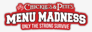 2019 Menu Madness - Chickies And Petes #8459979