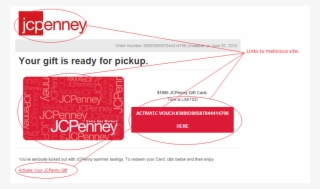 Fake Jcpenney Gift Cards Circulating - New Jcpenney #8460044