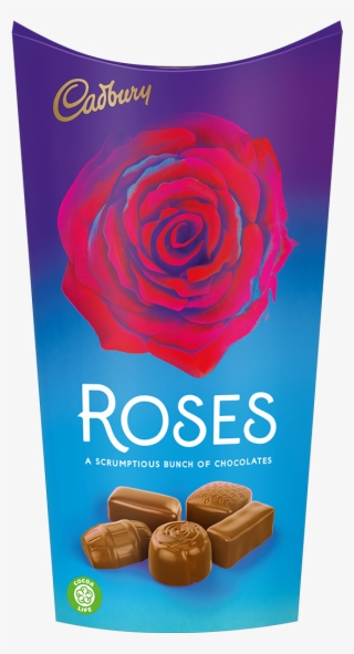 The Brightly Wrapped Delicious Cadbury Roses Chocolates, - Box Of Sweets Of Roses Tub #8460462