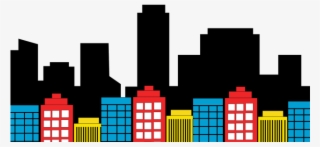 Cityscape Clipart City Background - Predio Homem Aranha Png #8460681