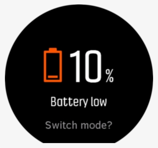 Battery Warning S9 - Circle #8461352