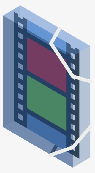 This Free Icons Png Design Of Cm Isometric Folder Video #8462454