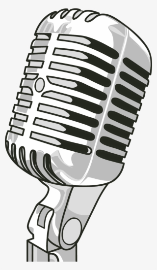 Radio Microphone Clip Art - Colorful Microphone Background #8465171