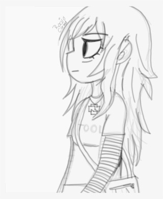 Sho Al Estilo Scott Pilgrim Uwu - Line Art #8465234