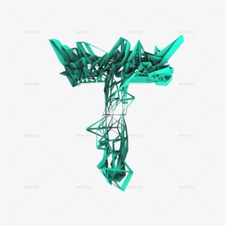 Cool Background With Letter T - Cool Letter T Png #8466365