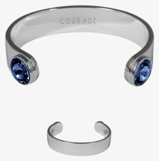 Ioaku The Zen Bracelet Rhodium Midnight Blue - Bracelet #8466916