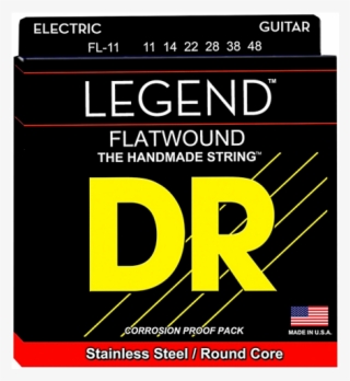 Dr Strings Legend Extra Life Flatwound Electric Guitar - Multimedia Software #8467377