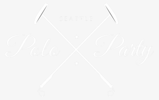 Polo Party Logo White No Date #8467876