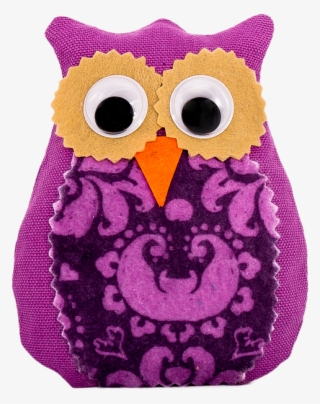 Lavender, Owl, Mov, Big Eyes - Playmat #8468031