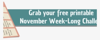 November Challenge Calendar - Pschyrembel #8468375