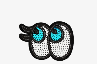 Sequins Big Eyes - Slip-on Shoe #8468579