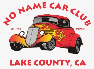 The No Name Car Club Of Lake County Curbside Car Show - Car Club Logo Png #8469104