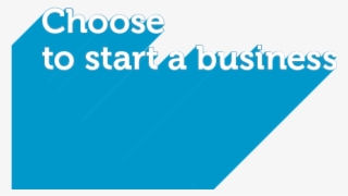 Choose To Start A Business - Electric Blue #8469798