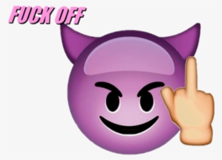 Report Abuse - Transparent Emoji Purple Devil #8470253