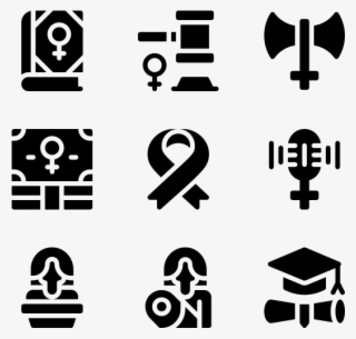 Feminism - Camera Flash Icon Png #8470593