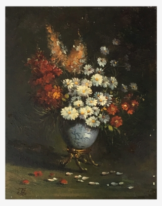 Floral Painting - Zinnia #8470806