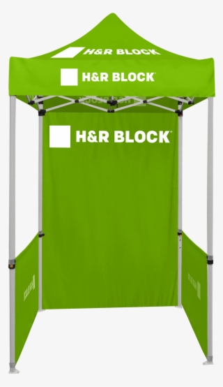 5ft X 5ft Pop Up Tent Canopy Complete Set Green - H&r Block #8470946
