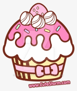 Cupcake Sticker - Cupcake Hello Kitty Em Png #8471148