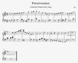 Perseverance's Song - Kass Theme Accordion Sheet Music #8471685