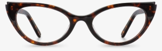 Front View Of Misty Butterfly Glasses Made From Tortoiseshell - Sabine Be Addict #8472494