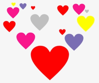 900 X 757 4 - Heart Png Different Colors #8473548