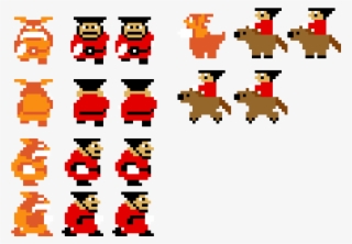 Enemies Sprites - Enemy Pixel Art Sprite #8475025