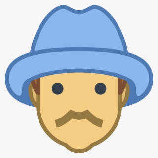 Farmer Male Icon - Farmer Head Png #8475074