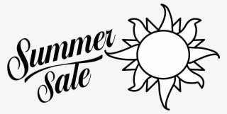 Microsoft Summer Sale Logo Black And White - Summer Sale #8476471
