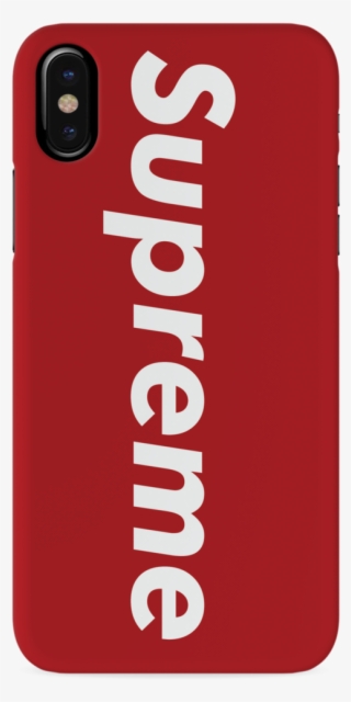 Supreme Red Cover Case For Iphone X - Mobile Phone Case #8478774