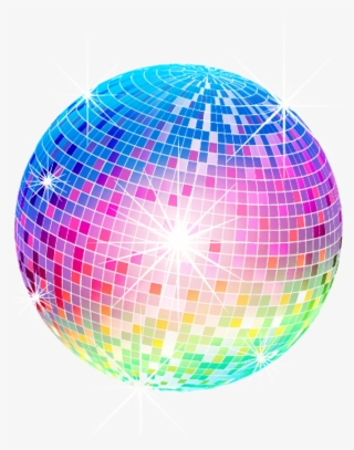 Disco Sticker - Disco Ball Vector Png #8478978