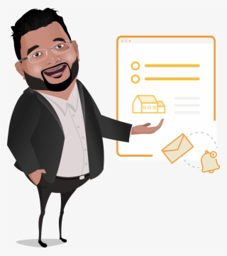 Just Sold Email Alerts - Cartoon #8479088