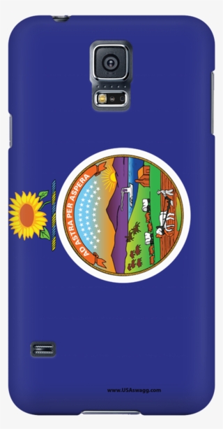 Kansas State Flag Phone Case Kansas State Flag, State - Iphone #8479905