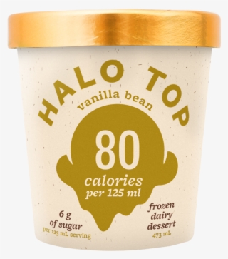 Ht18 Packshot Mock Vanillabean 020119mc - Halo Salted Caramel Ice Cream #8481429