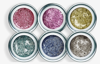 Pink Diamond, Purple Garnet, Yellow Citrine, Green - Eye Shadow #8481651