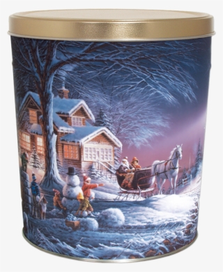 Click Image To Enlarge - Winter Wonderland With Horse #8483945