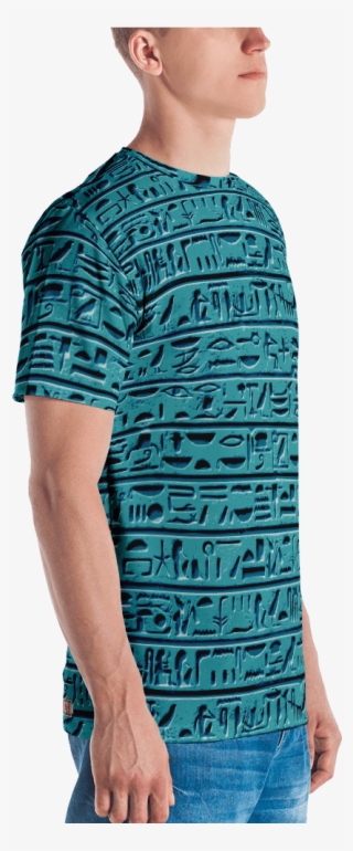 Egyptian Faience Hieroglyphics - T-shirt #8484137