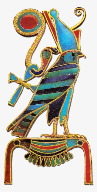 Horus Perched On The Hieroglyph For 'gold' - Golden Horus Name #8484253