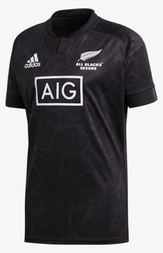 All Blacks Sevens Home Jersey - All Blacks Rugby Jersey 2018 #8484315