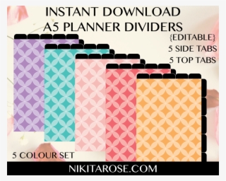 A5 Dividers - Pattern #8484914